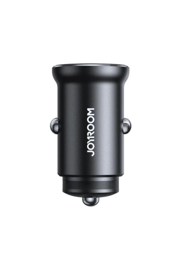 30W 2C mini Metal Car Charger\ JR-CCN06 Guaranteed by Agent Trust - Image 2