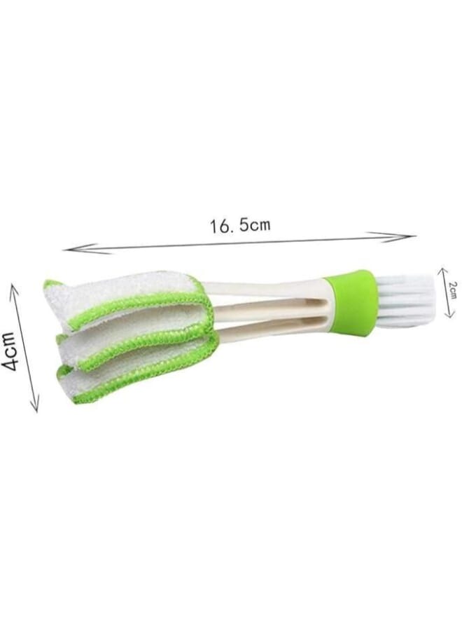 Car air conditioning vent cleaning brush - for narrow and hard-to-reach places - green - Image 4