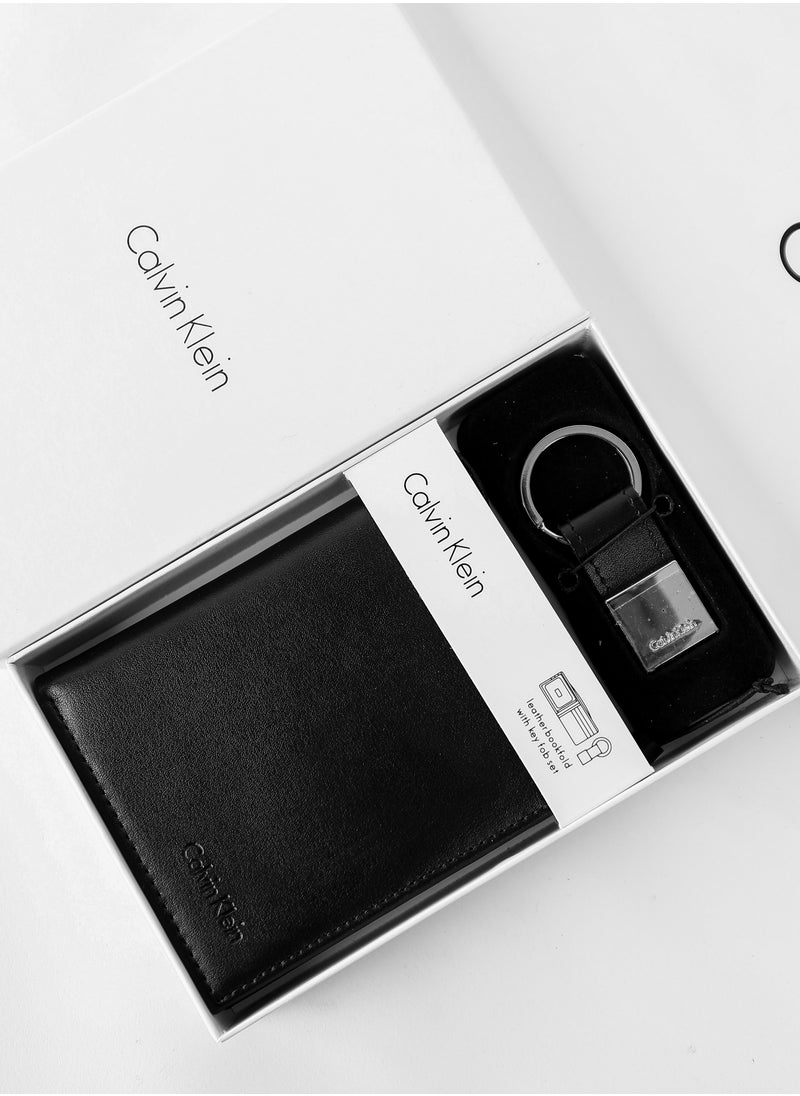 CALVIN KLEIN JEANS PLUS - Calvin Klein Wallet & Keychain Set For Men - Image 1