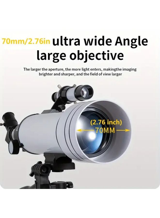 Standard Astronomical Telescope with Tripod 150X Magnification Portable for Stargazing - Image 4