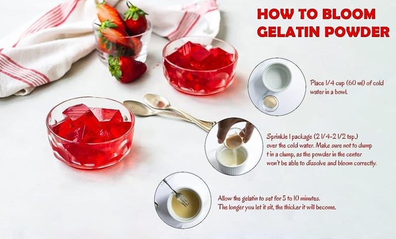 VITSZEECARE Gelatin powder 50gm DIY face mask pack HairPeel Off Mask Removal Gelatin powder 50gm - Image 3