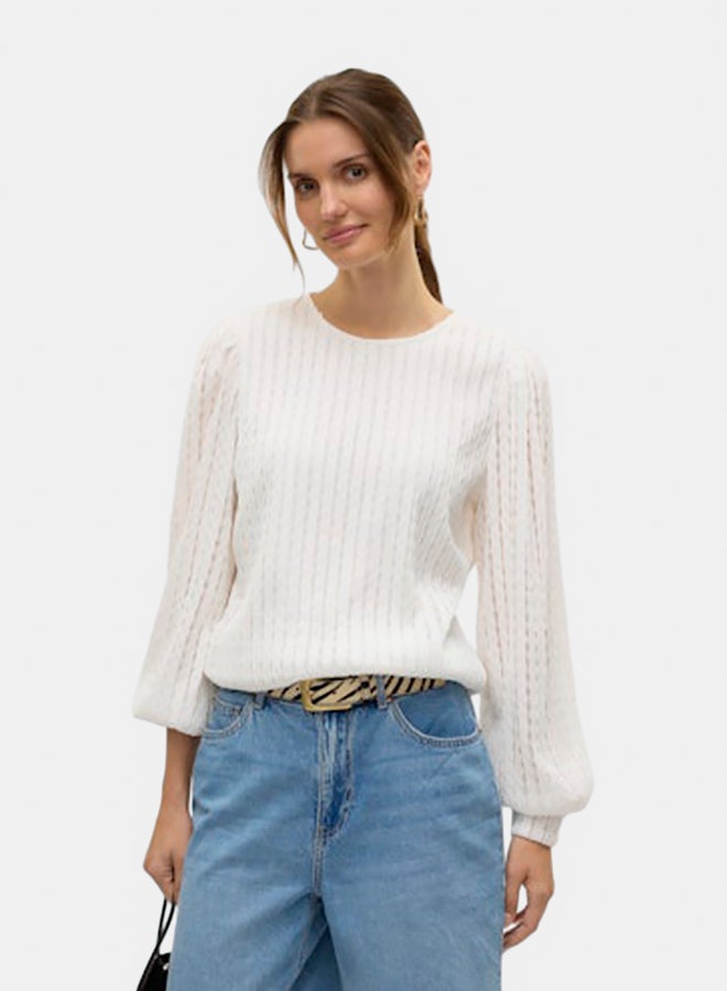 VERO MODA VERO MODA Womens Nomi Longsleeve Top Juniors  - Image 3