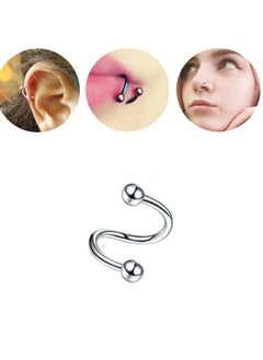 Body piercing accessories fashionable nose stud ring to decorate the nose lips and ears