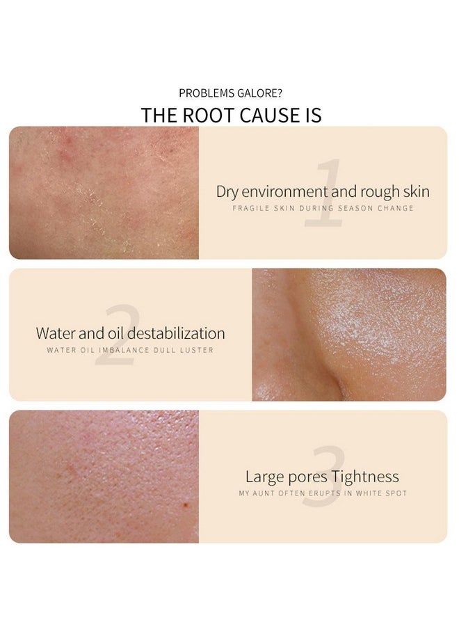 Rosarden - Rice Cream For Face Rice Raw Pulp Face Cream Rice Cream Moisturizer For Moisturizing Skin Shrink Pores Rice Extract Anti Aging Moisturizer Smoth Fine Line Restore Skin Elasticity - Image 1