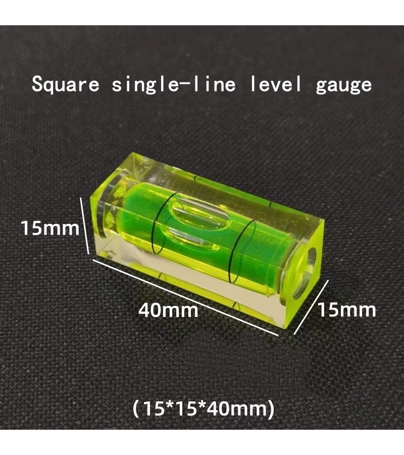 Self Balancing Green Bubble Levels for Wall Mounting Photography Set of 2 Small Size - Image 2