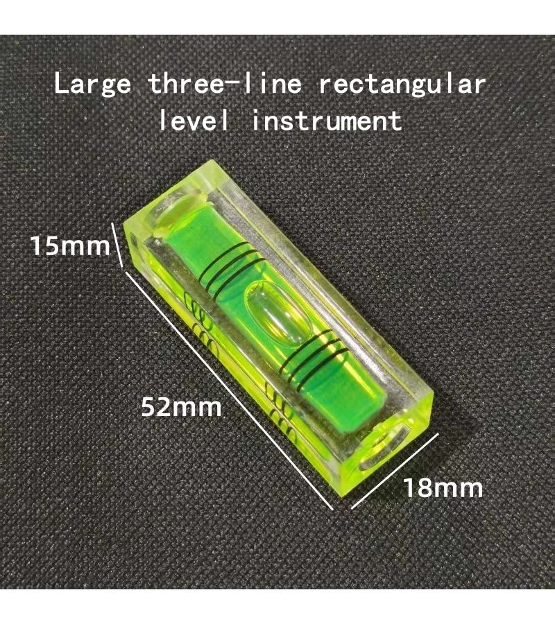 Self Balancing Green Bubble Levels for Wall Mounting Photography Set of 2 Small Size - Image 3