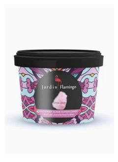 Jardin Flamingo Face Body Scrub Cotton Candy 400gm  - Image 1