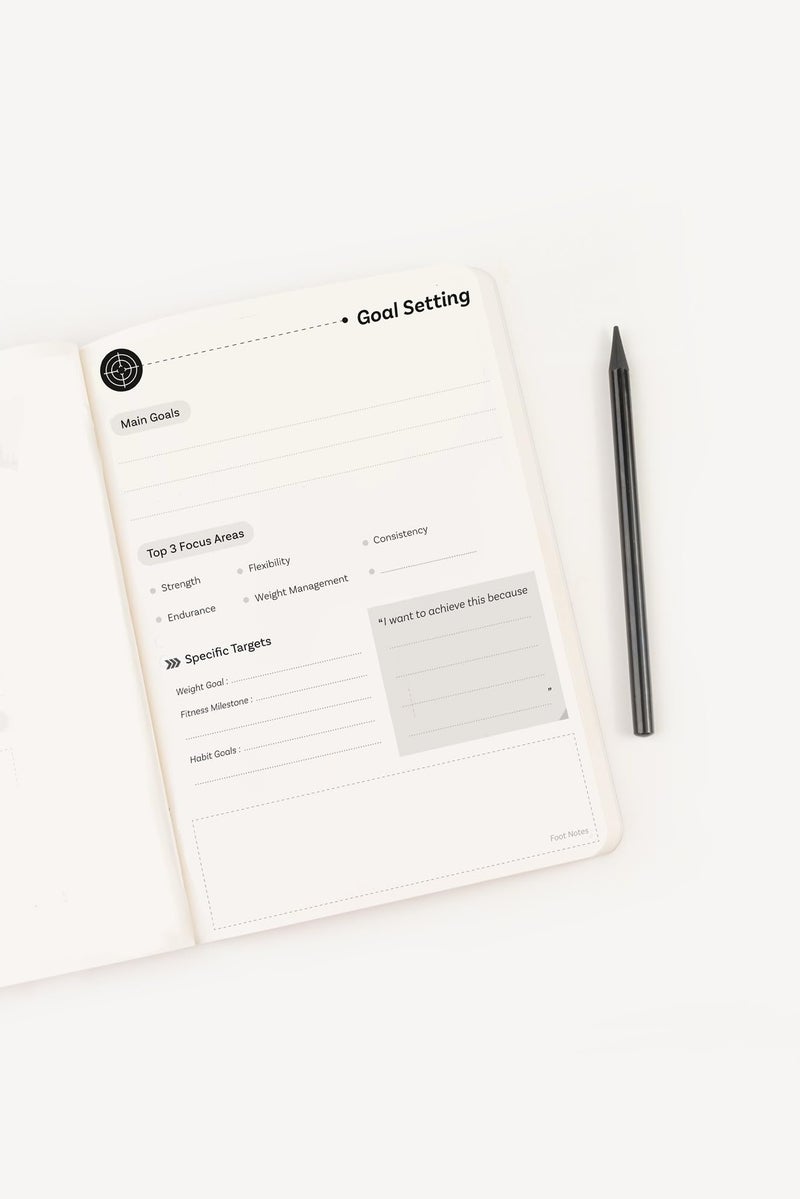 The Journal Lab 100 Days of Fitness | Fitness Journal - Image 3