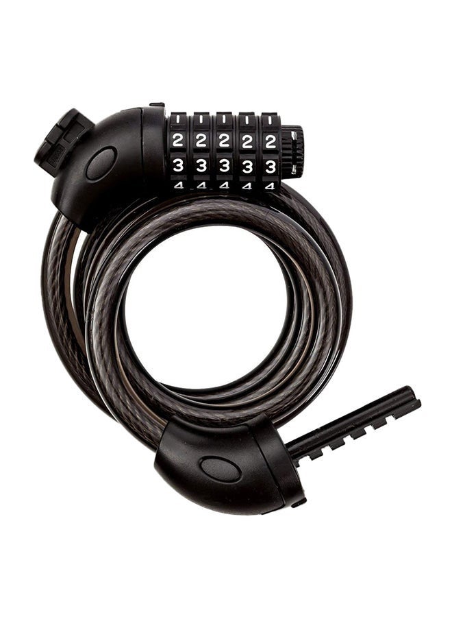 TNGames [Upgraded] 5-Digit Password Anti-Theft Bike Lock 1.2m Anti-Cut Steel Cable | Customizable Code | Anti-Pry & Rustproof | Universal Outdoor Use + Free Steel Mount Bracket - Image 2