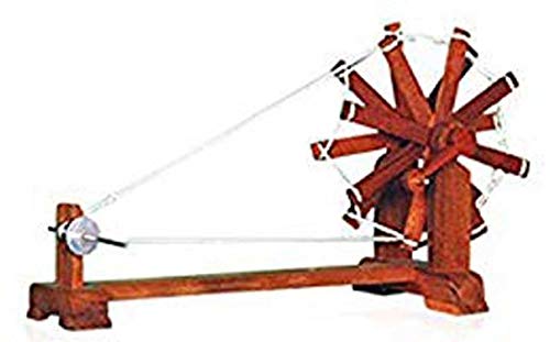 TEJ GIFTS هدايا تيج: شجرة غاندي الصغيرة المصنوعة يدويًا 23 × 14 × 125 سم بني قطعة واحدة نموذج عجلة الدوران المصنوعة يدويًا للديكور المنزلي مكتب طاولة تصميم الحرف اليدوية المثالي 2 - Image 5