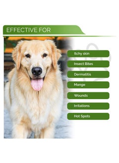 ResQ Organics Hypoallergenic Dog Coat Conditioner- Detangles & Softens Fur, Calms Itching & Dryness, Organic Aloe Vera & Manuka Honey Soothes The Skin, Reduces Dandruff, Shedding, Scratching and More.  - Image 5