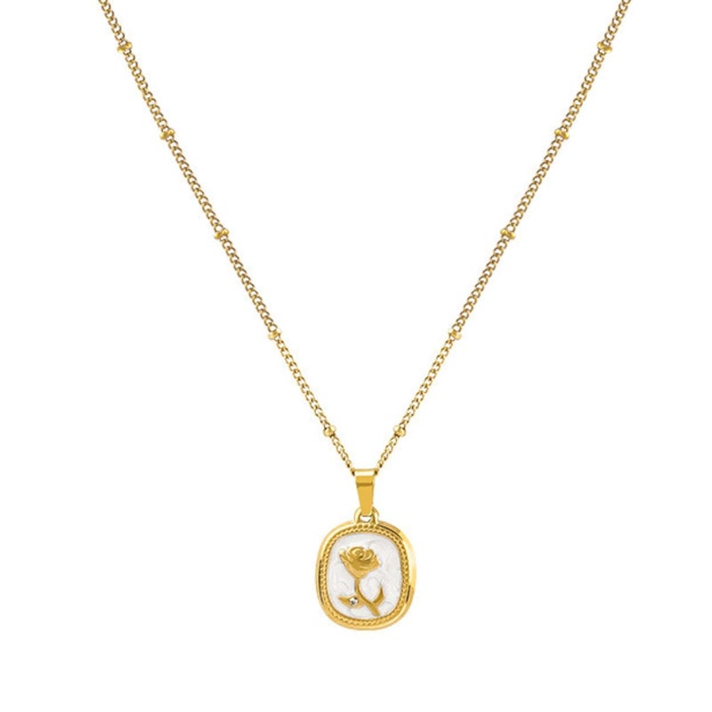 MONOZO pendant chain for women girls Love anti tarnish stainless steel Necklace stylish Neck Chain | Modern Design | Birthday Anniversary gift Valentine Accessories - Image 1