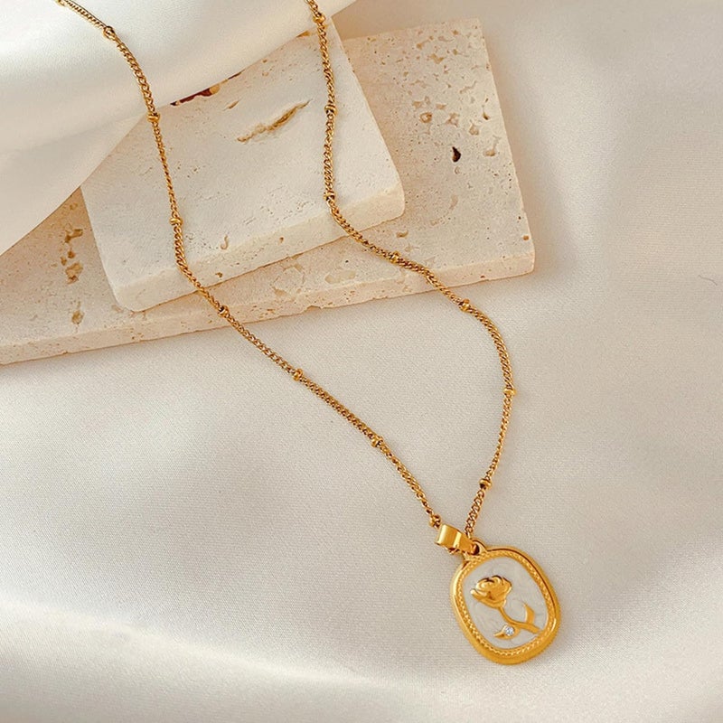 MONOZO pendant chain for women girls Love anti tarnish stainless steel Necklace stylish Neck Chain | Modern Design | Birthday Anniversary gift Valentine Accessories - Image 5