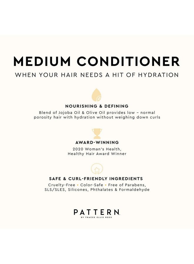 باترن بيوتي باي تريسي إليس روس بلسم متوسط للترطيب والانزلاق للشعر المجعد 3A4A 13 أونصة سائلة - Image 3