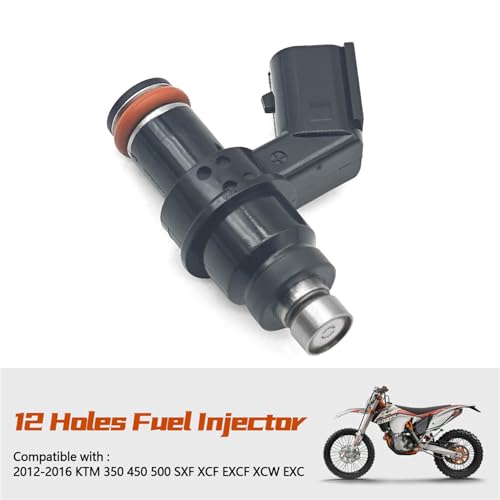 SIDMILE 12 Holes Fuel Injector Fit for KTM 350 450 500 SXF XCF EXCF XCW EXC 20122016 Replace 75041023144 - Image 3