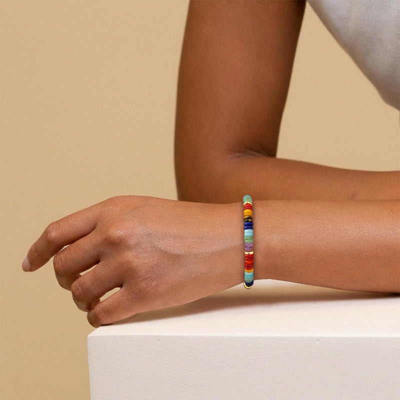 Korotho Chakra Bracelet for Women, Crystals and Healing Stones Crystal Bracelet Anxiety Relief Items for Christmas Gifts 7 Chakra Bracelets Pulseras Para Mujer Spiritual Bracelets for Women Trendy - Image 4