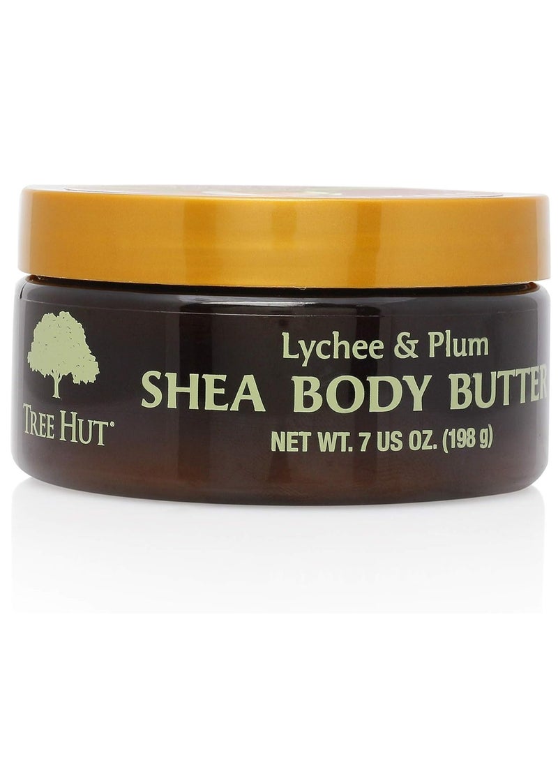 Tree Hut Shea Body Butter Lychee And Plum Face Scrub 198 g  - Image 2