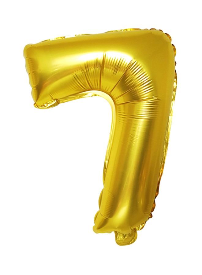 NIBEMINENT Number 7 Foil Balloon 40 Inch 40inch 