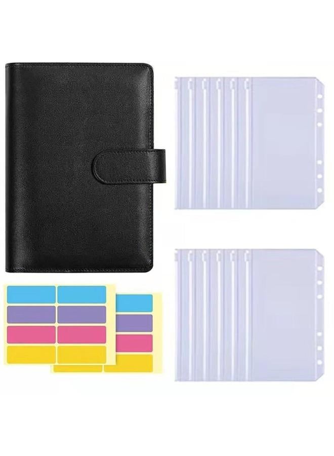 Bluejw Macaron Notebook PVC Labeling Storage Generation 12 Stationery Handbook Cross-border Journal Wallet Suit  - Image 4