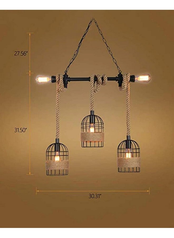 Kinis T Pinjara Vintage Jhoomar Chandelier Hanging Light to Decor Home, Living Room, Bedroom, Office, Dining, Cafe, Restaurants, Beige (Without Bulb) - Image 5