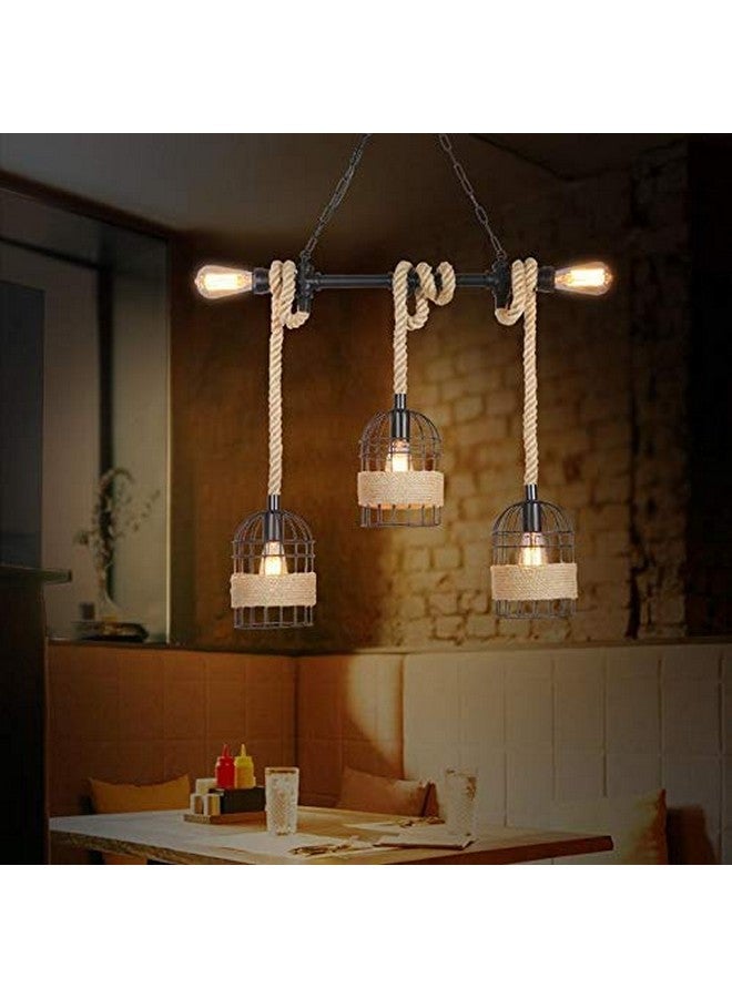Kinis T Pinjara Vintage Jhoomar Chandelier Hanging Light to Decor Home, Living Room, Bedroom, Office, Dining, Cafe, Restaurants, Beige (Without Bulb) - Image 4