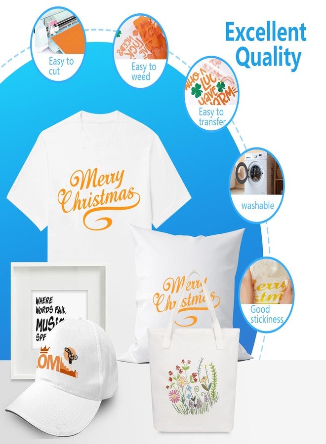 HAWERSI مجموعة ملحقات Cricut Venture المتكاملة المكونة من 62 قطعة، تتضمن هذه المجموعة ورق مقوى مقاس 24 × 12 بوصة، وفينيل حراري، وورقة استنسل، وملصق فينيل قابل للطباعة، وحصيرة قص، وأداة إزالة الزوائد. - Image 3