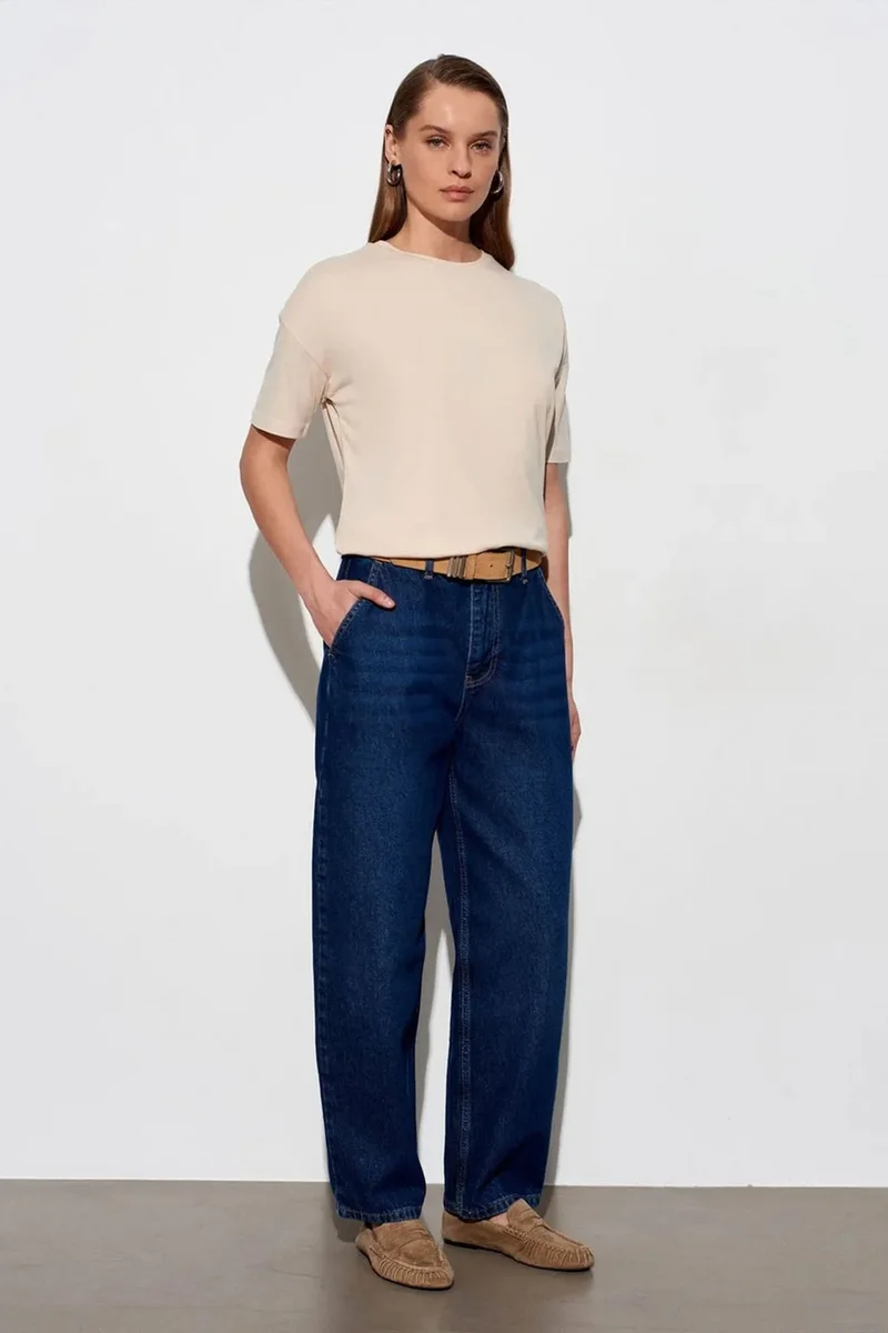DILVIN Women's Cotton Crew Neck T-Shirt