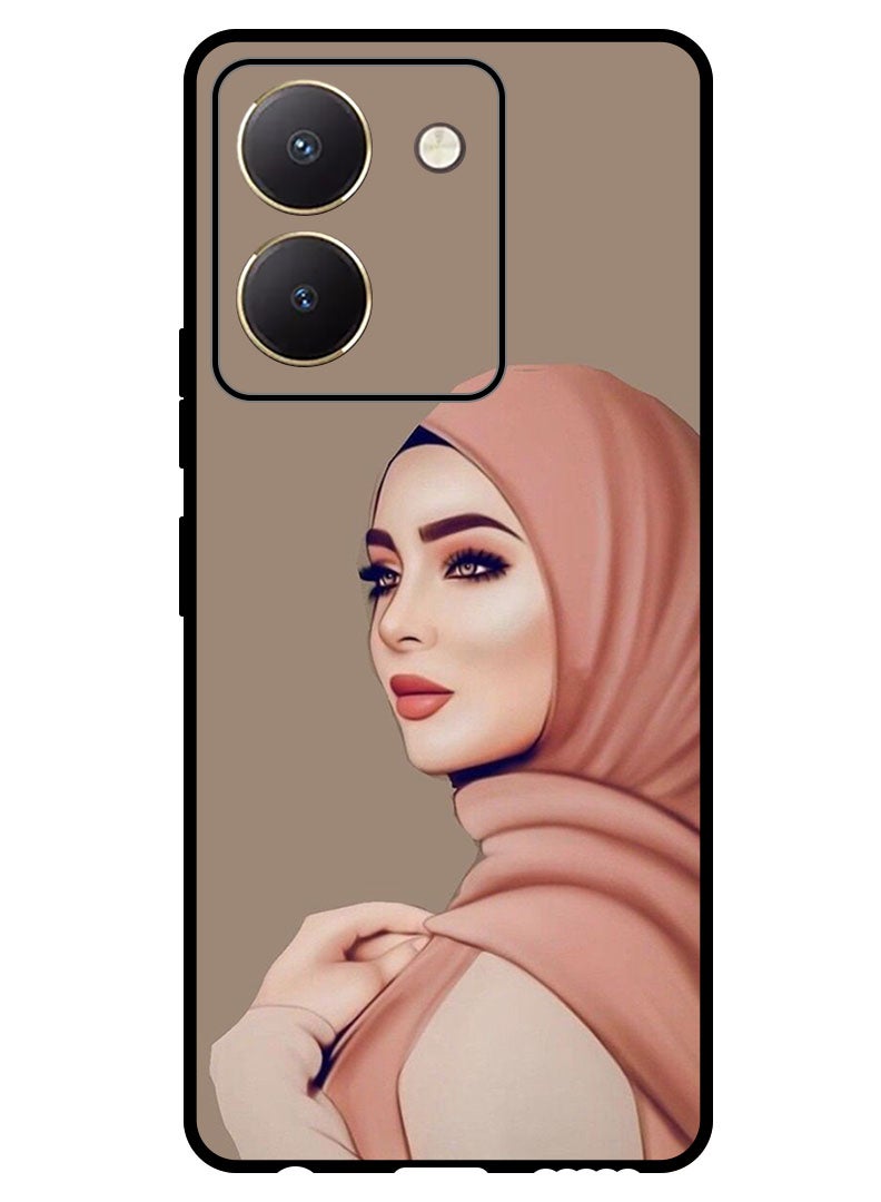 Theodor Protective Case Anti Scratch Shock Proof Bumper Cover For Vivo Y77t Hijab Girl 2 - Image 1