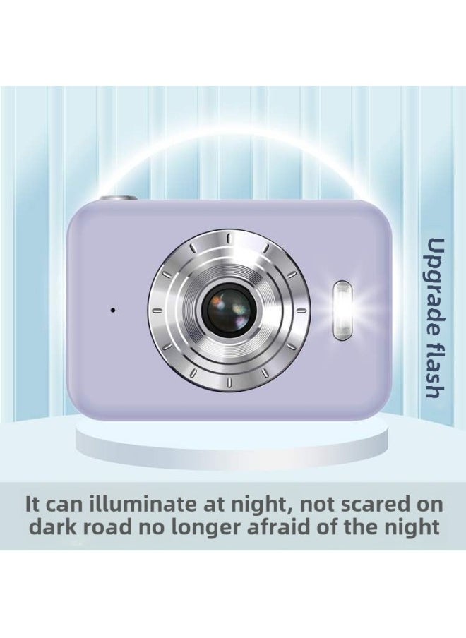 Generic Retro CCD Student Digital Camera Campus Mini HD High Pixel Small Student Party Birthday Gift-Body Color:Girly Pink  - 64g High-speed Memory Card, Free Gift Package  - Image 4