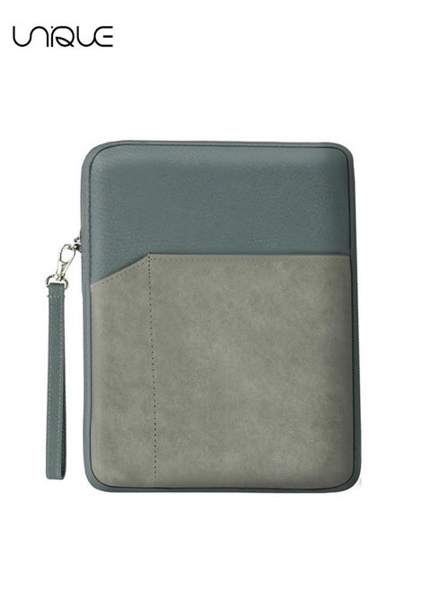 Multifunctional storage bag,9-11 Inch Tablet Sleeve Bag Carrying Case for iPad Pro 11 2021-2018, Air 5/4 10.9, 10.2, Galaxy Tab A8 10.5, Tab S8 11", Surface Go 2, 1, Protective with Pocket,Dark Gray
