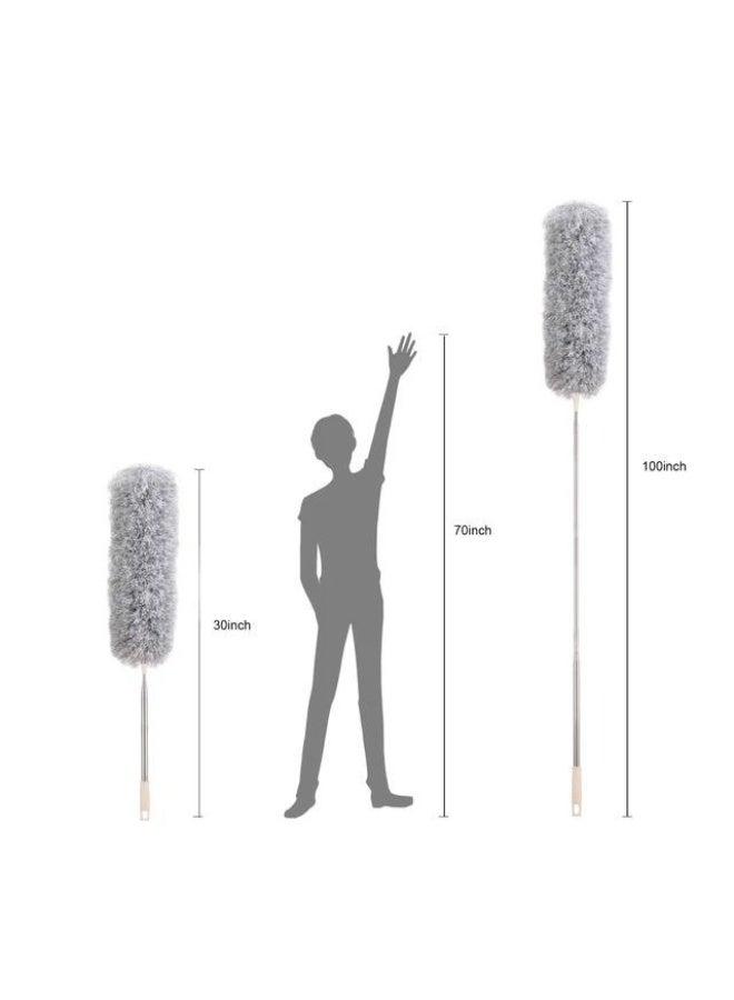 مساحة وزعافة بيد استانلس قابلة للطي - Image 3