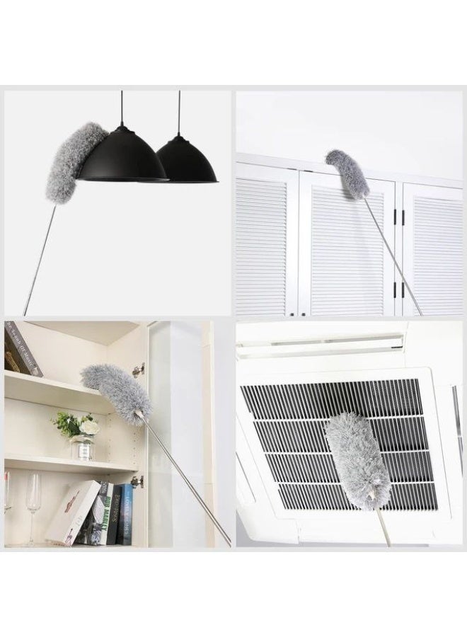 مساحة وزعافة بيد استانلس قابلة للطي - Image 1