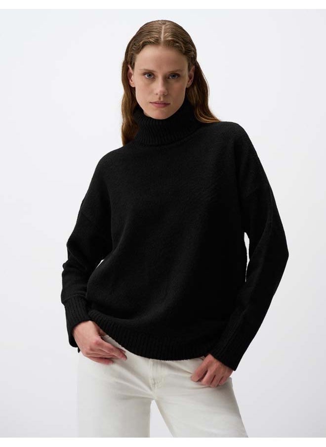 Jimmy Key - Long Sleeved Turtleneck Sweater - Image 1