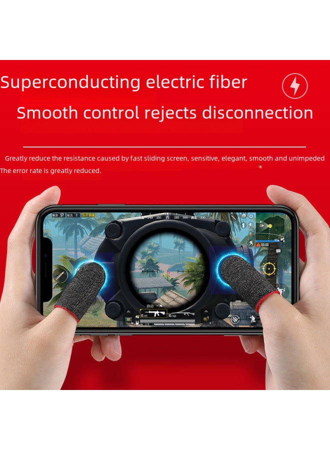 Digital Computer/game Joystick/game Controller - Wired 8-way D-pad Thumb Sticks - High Precision Data Bus Gaming Computing-Product Color:[red] S02 E-sports Finger Gloves/no Sales Platform Limitation  - Image 4