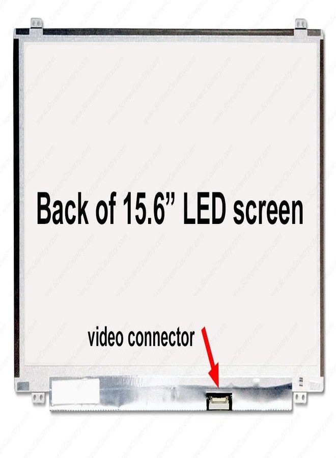 Fullcom New 15.6 inch Screen Compatible with Inspiron 15 5577 Gaming Laptop fit NV156FHM-N46, NV156FHM-N41. NV156FHM-N43, NV156FHM-N42 Replacement Screen - Image 1