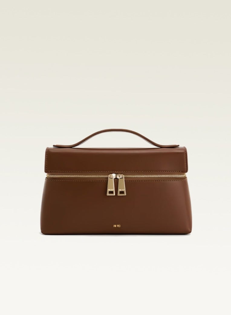 JW PEI JW PEI box bag Thea shoulder messenger bag women's new high-grade commuter portable small bag - Image 1