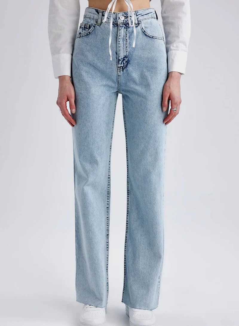 DeFacto 90'S Wide Leg 100% Cotton Jean