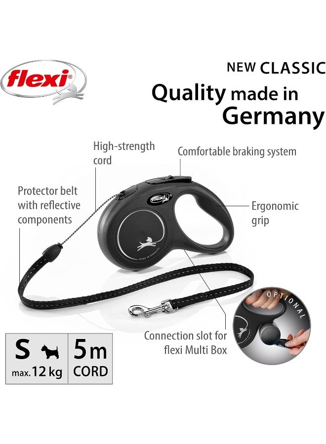 Flexi Flexi New Classic S Cord 5M Black Black - Image 2