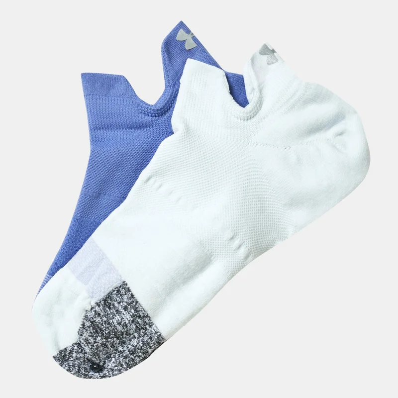 UNDER ARMOUR Women's UA Breathe No-Show Tab Socks (2-Pack)