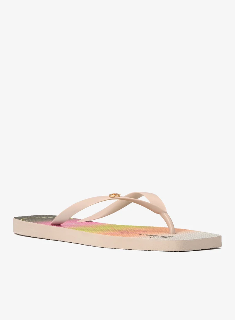 Carmen Steffens Flip-Flops Off-White with Military Gradient
