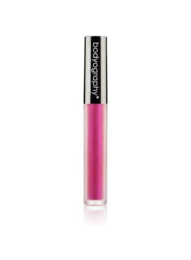 Bodyography Matte Lip Lava Liquid Lipstick (Basic): Duskymauve Salon Makeup Longwearing Lipstick With Soft Opaque Finish ; Vegan, Glutenfree, Crueltyfree, Parabenfree - Image 2
