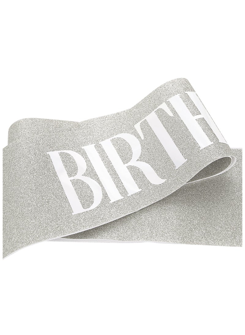 Girl Birthday Sash And Rhinestone Tiara Set - Image 2