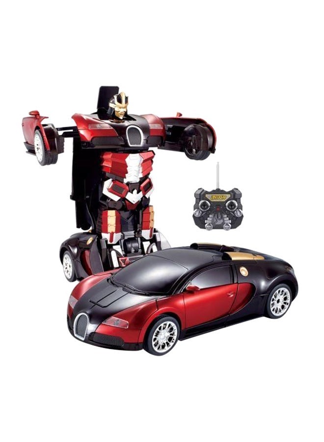 NIBEMINENT Henicx Bugatti Remote Control Robot Transformer Car 
