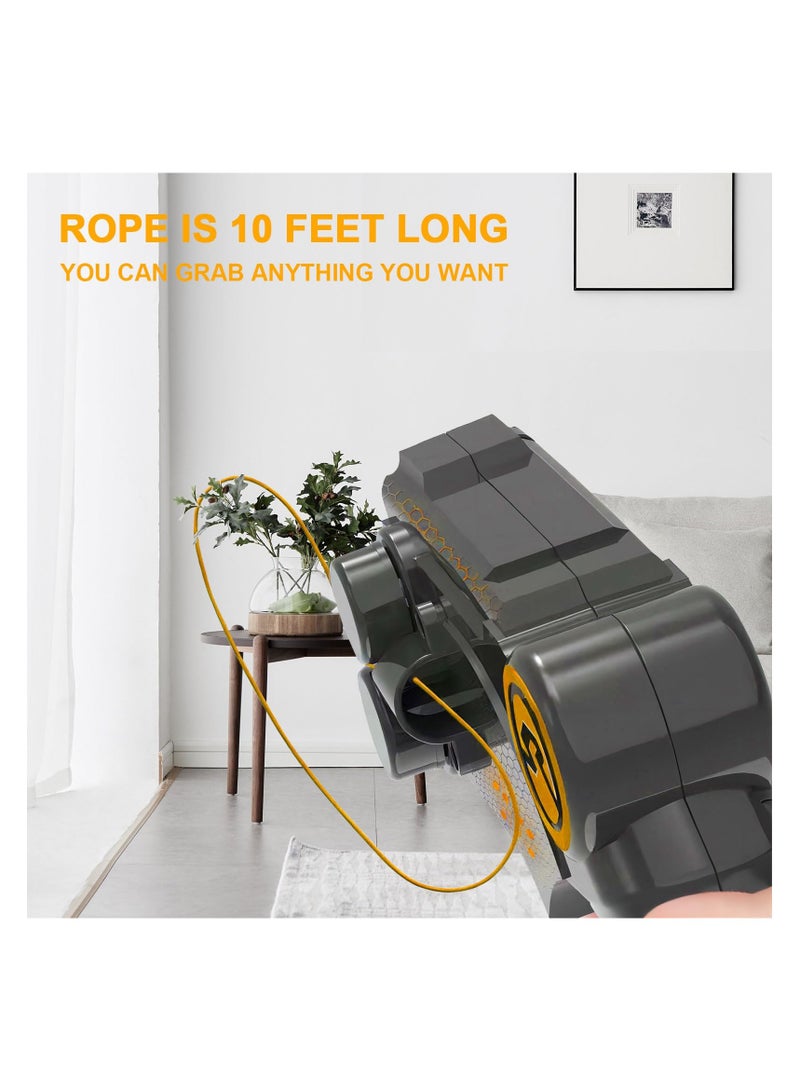 SYOSI Rope Launcher Toy, Glow in The Dark Rope Launcher Toy, Interactive String Loop Shooter for Kids, Floating Toy with LED Lights, Fun for Boys and Girls - Image 3