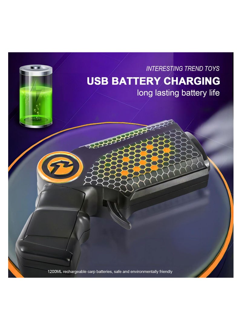 SYOSI Rope Launcher Toy, Glow in The Dark Rope Launcher Toy, Interactive String Loop Shooter for Kids, Floating Toy with LED Lights, Fun for Boys and Girls - Image 5