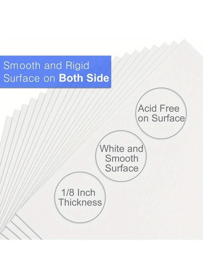 15 Pack 11x14 Inch Foam Core Boards Heavy Duty Lightweight for Presentations - Image 4