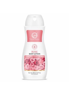 Nuerma Science Rose Body Lotion For Deep Moisturizing, Hydration & Nourishment | Skin Soothing & Toning Lotion For Body | Quick Absorbing, Lightweight For Women & Men - 218Ml  - Image 1