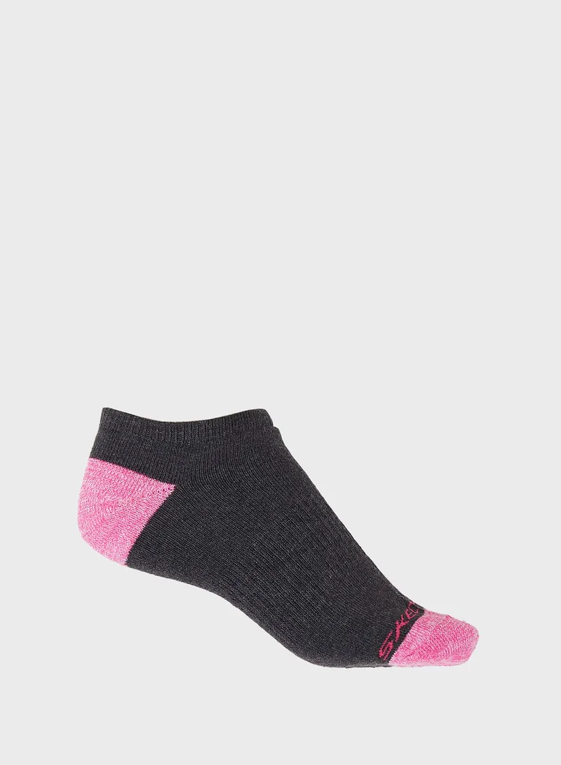 SKECHERS 6 Pack No Show Socks