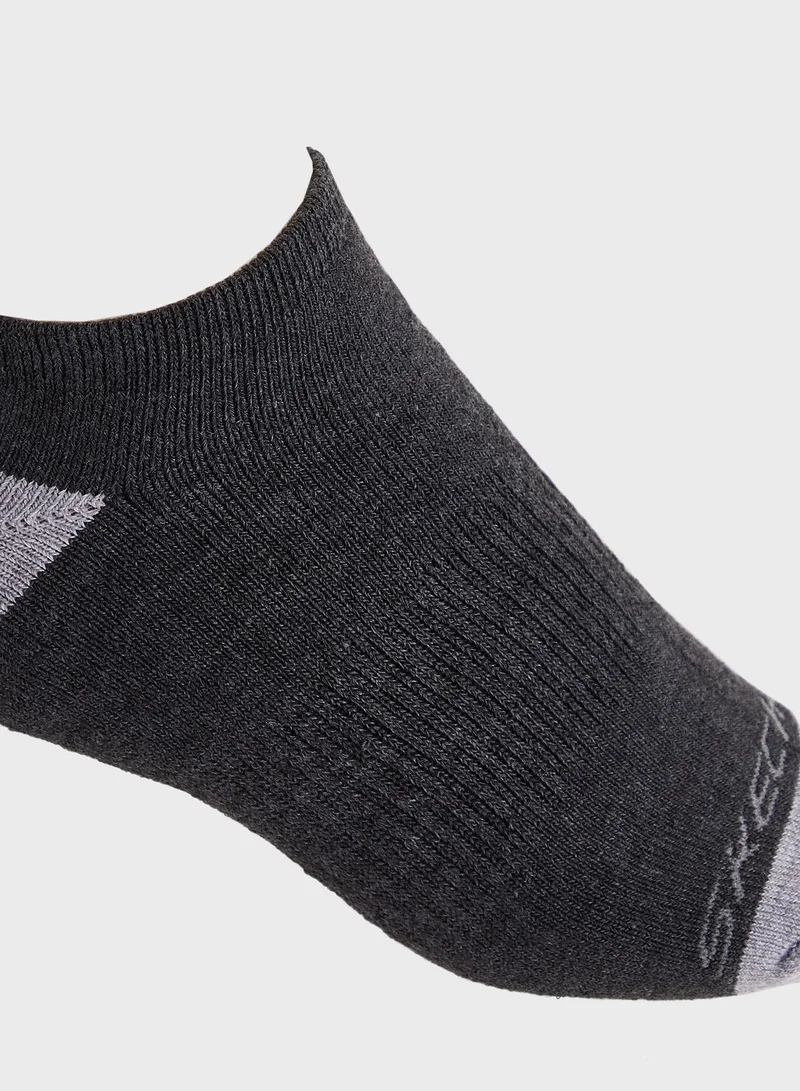 SKECHERS 6 Pack No Show Socks