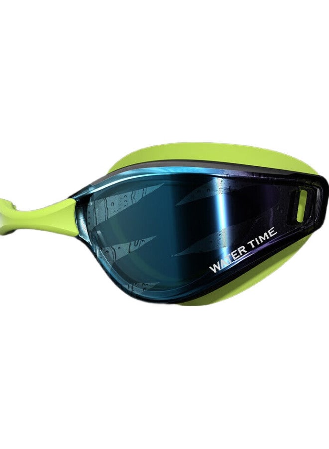 Watertime/Shuichuan Swimming Goggles, Anti-Fog, Waterproof, Large Frame, Coated, High-Definition, Swim Cap, Non-Binding, For Men And Women, Swimming Goggles And Swim Cap Set - Image 2